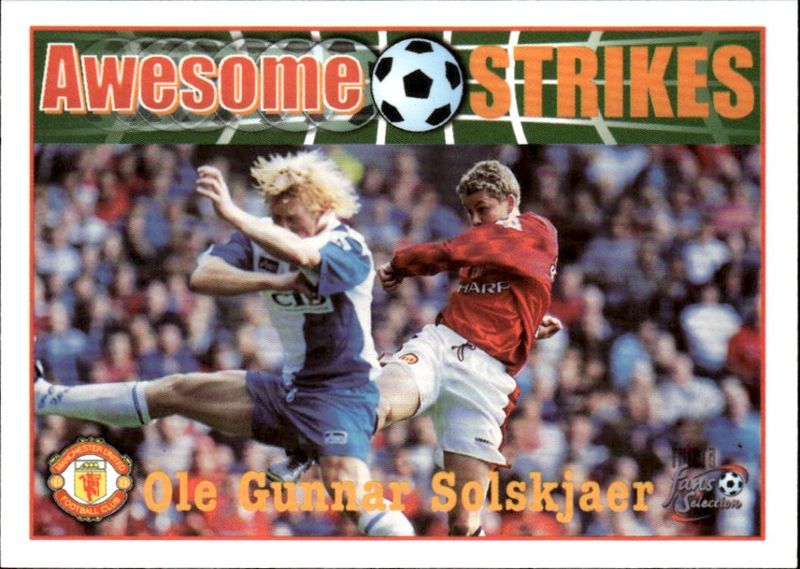 1997-98 Futera Manchester United Fans' Selection #60 Ole Gunnar Solskjaer