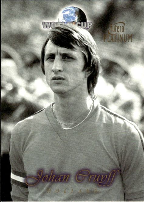 Hovedbilde 1998 Futera Platinum World Cup Greats Johan ...