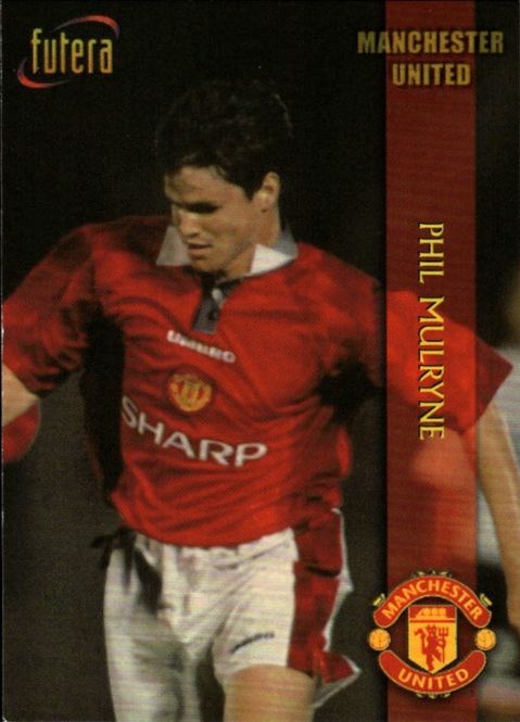Main Image FUTERA MANCHESTER UNITED 1998 PHIL MULRYNE NO.26