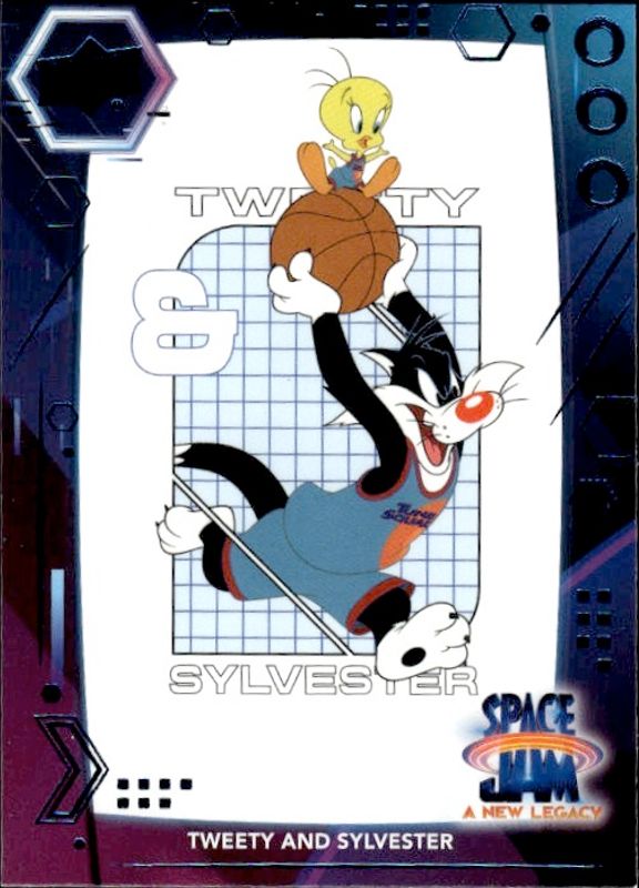 2021 Upper Deck Space Jam. TWEETY AND SYLVESTER #27