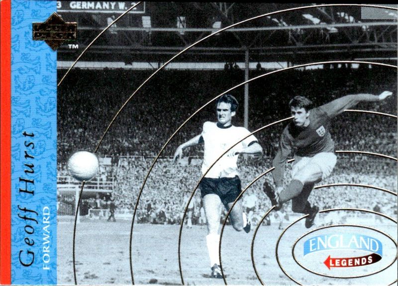 1997 Upper Deck England Soccer Card - GEOFF HURST