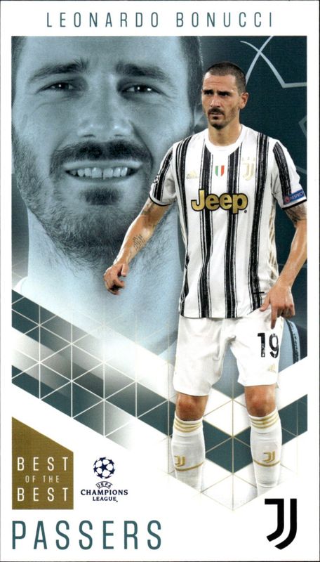 TOPPS Best of the Best Champions League 2020/21 #25 Leonardo BONUCCI Passers