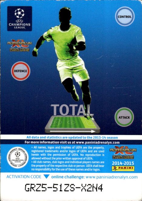 Main Image 2014-15 Panini Adrenalyn XL UEFA Champions ...