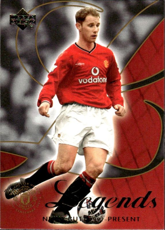 2002 Upper Deck Manchester United Legends Nicky Butt #8