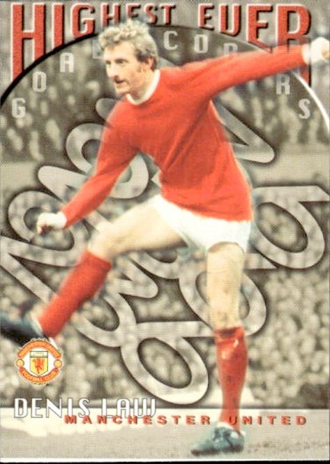 Main Image 1997 Futera Manchester United Highest Ever Goal ...
