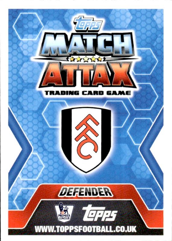 Topps Match Attax 2013/2014 Premier League - Fulham - Brede Hangeland