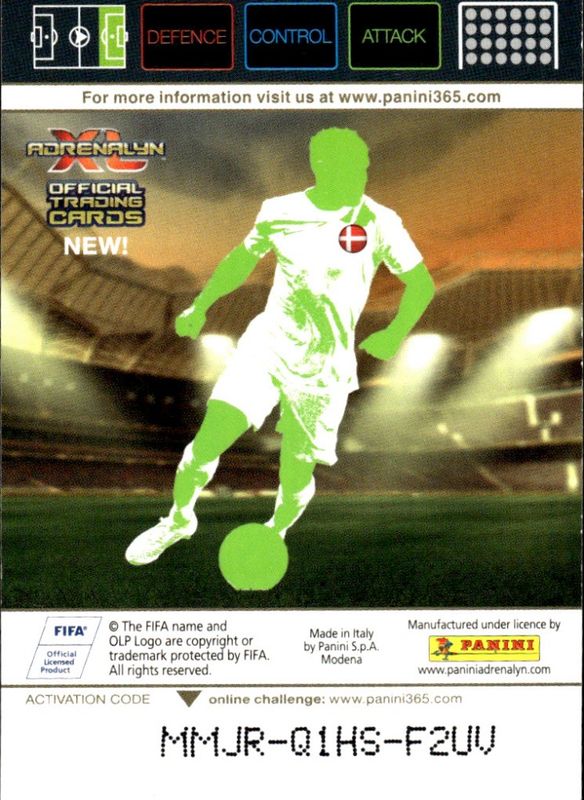 2015 Panini Adrenalyn XL Fifa 365 Legend Michael Laudrup #370