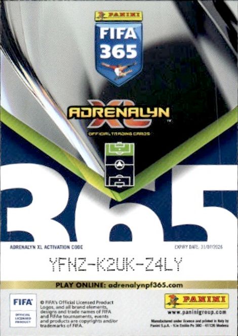 Hovedbilde Panini FIFA 365 Adrenalyn XL 2026 Kylian Mbappe ...