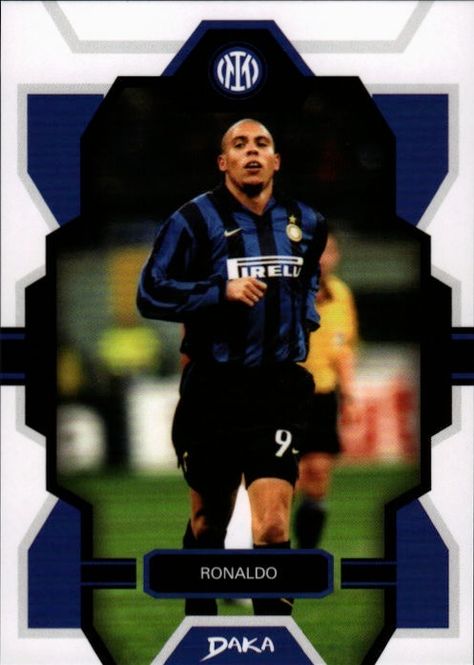 Hovedbilde DAKA Ronaldo Inter Football Sports Trading Card ...