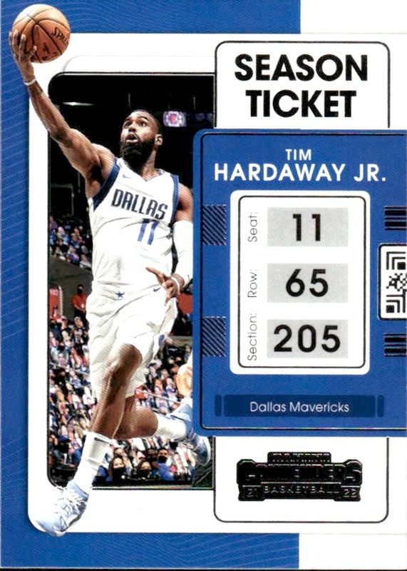 Tim Hardaway Jr. 2021-22 Panini Contenders #28 BASKETBALL Card