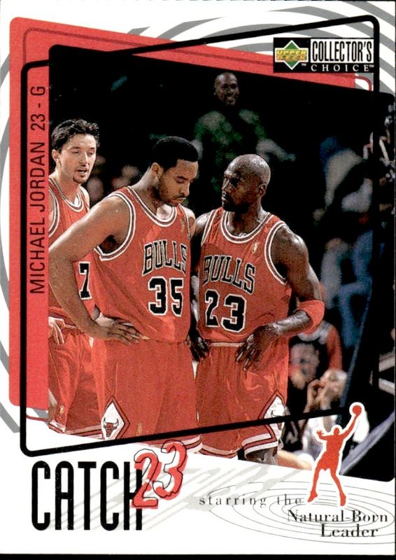 Upper Deck 1997-98 Collector's Choice Catch 23 Michael Jordan #195 