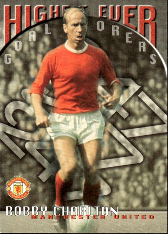 BOBBY CHARLTON FUTERA #82 1997 HIGHEST EVER