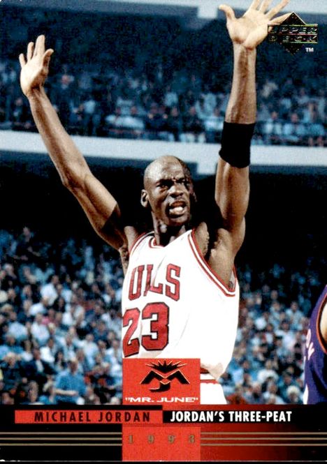 Main Image 1993-94 Upper Deck Mr. June #174 Michael Jordan ...