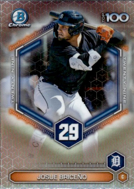 Hovedbilde Topps Bowman Chrome 2026 Josue Briceño Top 100 ...