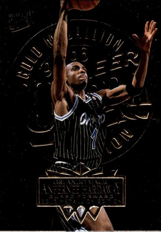 1995-96 Fleer Ultra Gold Medallion Edition Anfernee Hardaway #125