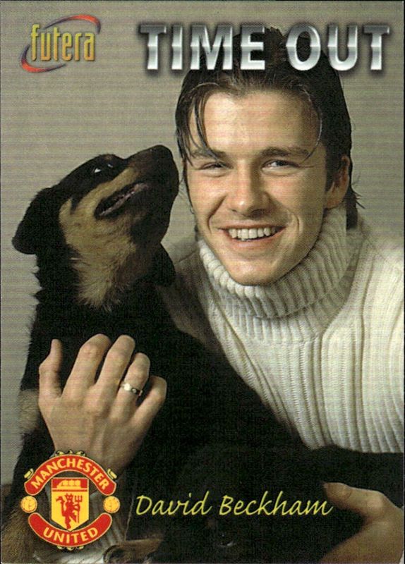 1998 Futera Manchester United Time Out David Beckham #36