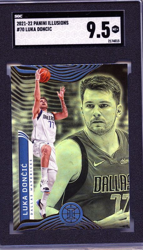 2021 Panini Illusions #70 Luka Doncic SGC 9,5