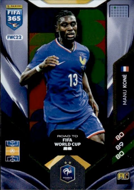 Hovedbilde fifa 365 adrenalyn xl 2026 FRANCE road to fifa ...