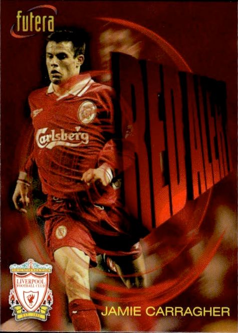 Hovedbilde 1998 FUTERA LIVERPOOL - JAMIE CARRAGHER - RED ...