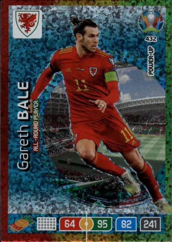 Panini Adrenalyn XL UEFA Euro Euro 2020 All-Round Player No. 432 Gareth Bale-