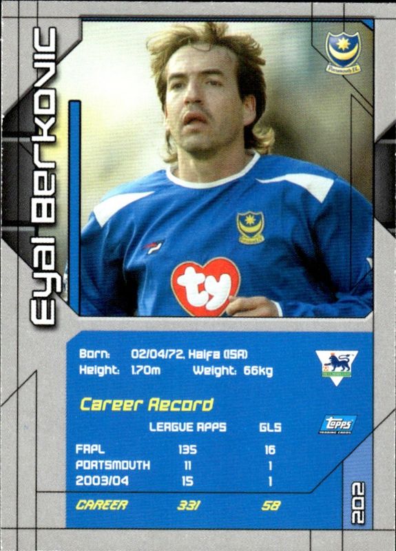 TOPPS 2004-05 EYAL BERKOVIC