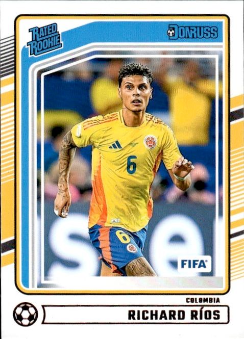 Hovedbilde 2024-25 Panini Donruss FIFA 186 Richard Rios ...