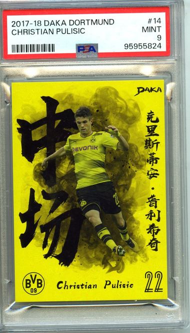 Hovedbilde 2017-18 Daka Borussia Dortmund Christian Pulisic ...