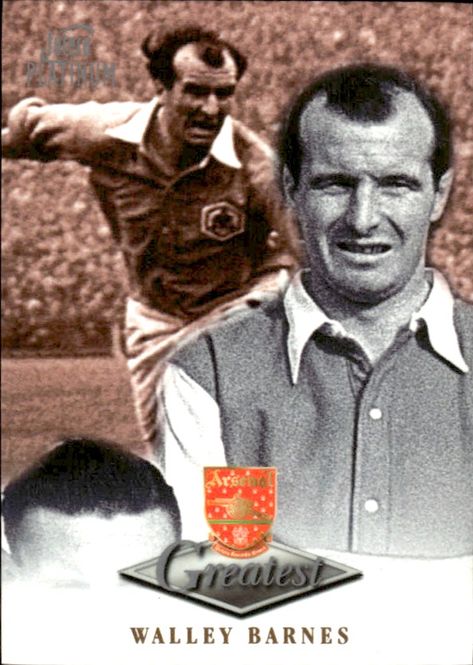 Hovedbilde 1999 Futera Platinum Arsenal Greatest WALLEY ...