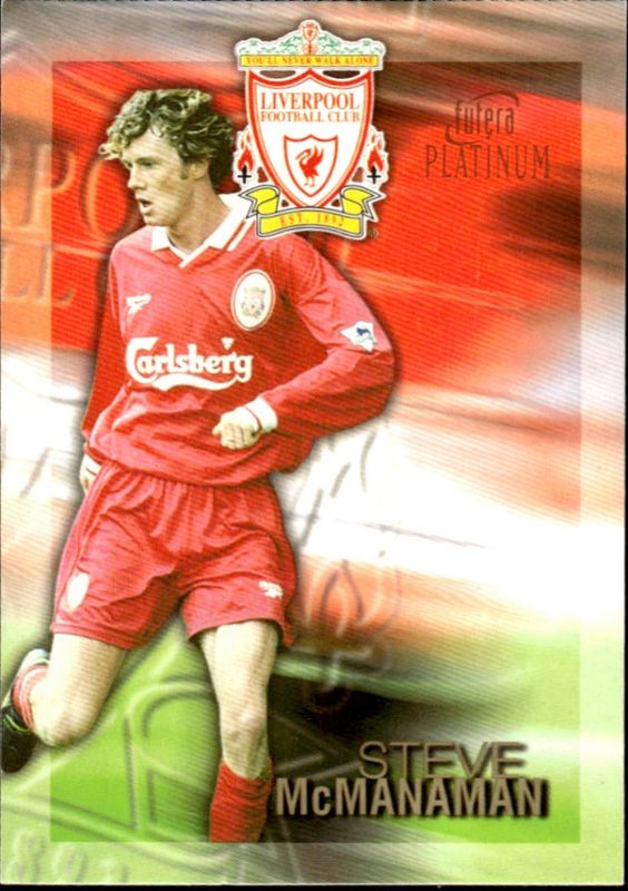 STEVE MCMANAMAN LIVERPOOL FUTERA REDEMPTION SET #42/100