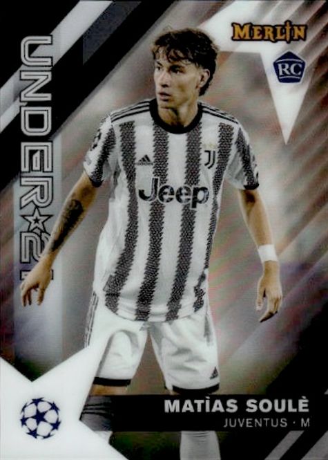 Hovedbilde TOPPS MERLIN MATIAS SOULE RC UNDER 21 ROOKIE 2022 ...