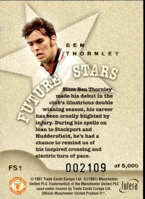 Main Image Ben Thornley Future Stars Gold 2109/5000