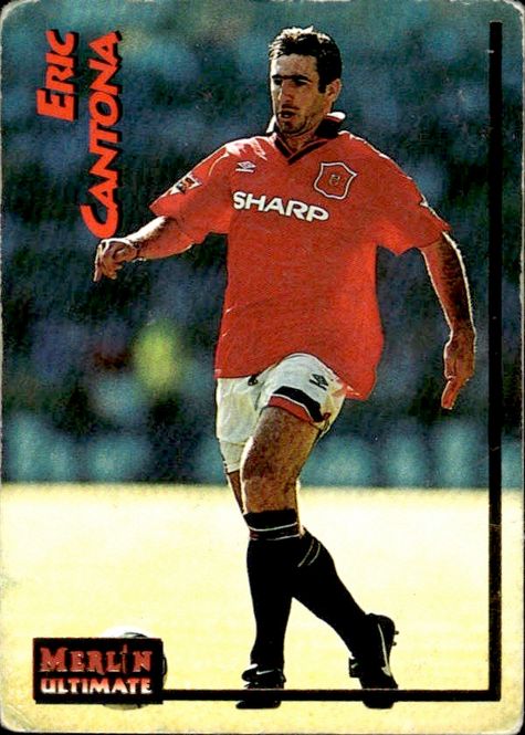 Hovedbilde 1994 MERLIN ULTIMATE #129 ERIC CANTONA SOCCER ...