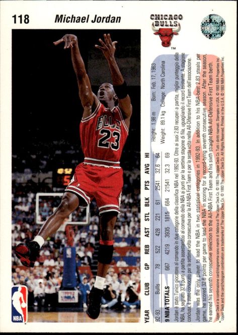 Main Image 1992-93 Upper Deck International Italian - ...