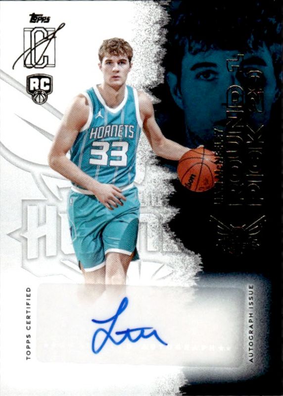 2025-26 Topps Signature Class Liam McNeeley #RCA-LM RC Auto HORNETS