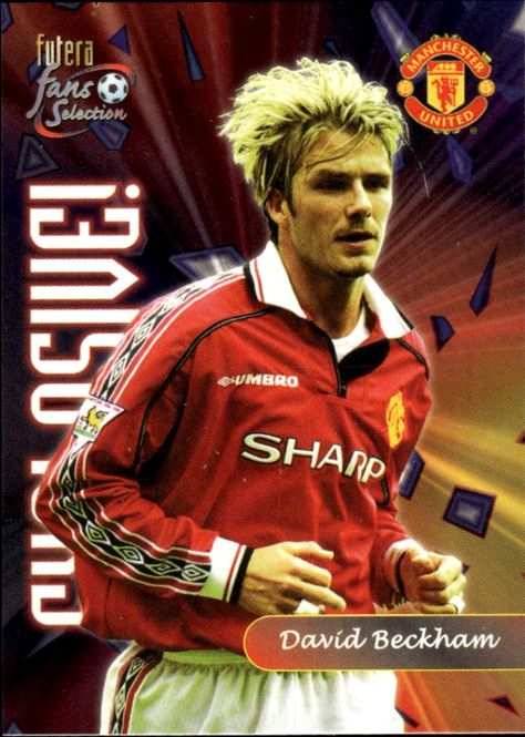Hovedbilde DAVID BECKHAM FUTERA FANS SELECTION 2000 ...