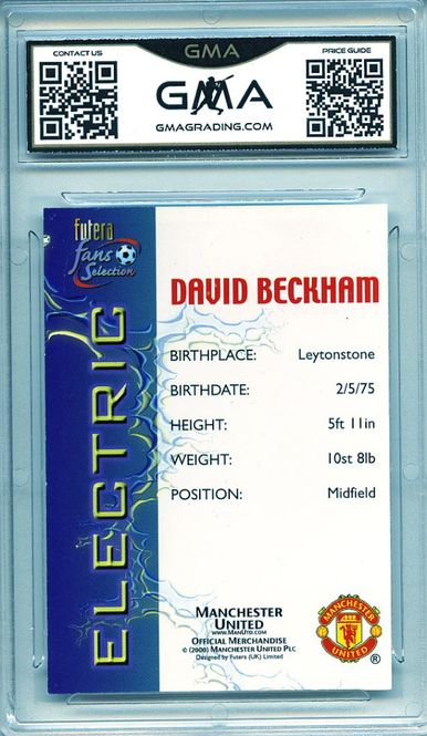 Main Image 2000 Futera​ Electric​ David ...