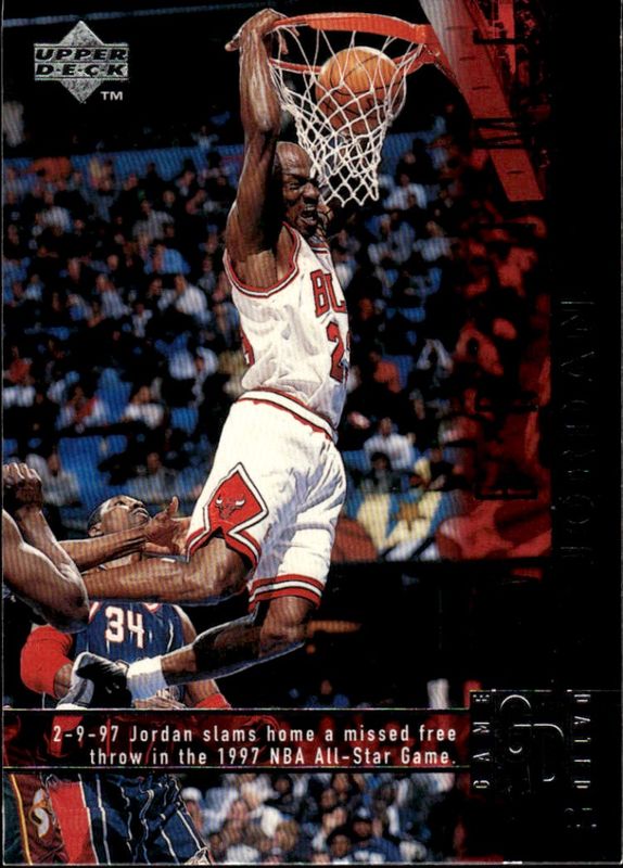 1998-99 Upper Deck Game Dated Overtime MICHAEL JORDAN #316 Chicago Bulls