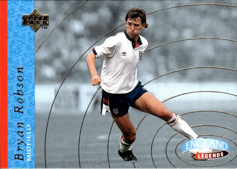 1997 Upper Deck England Soccer Card - BRYAN ROBSON