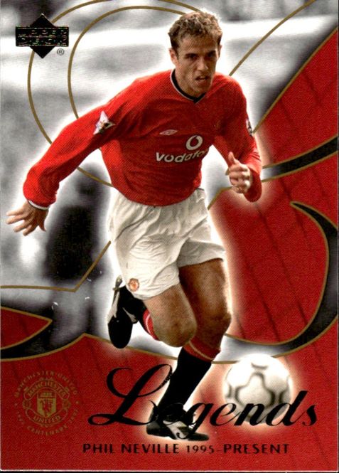 Main Image 2002 Upper Deck Manchester United Legends Phil ...