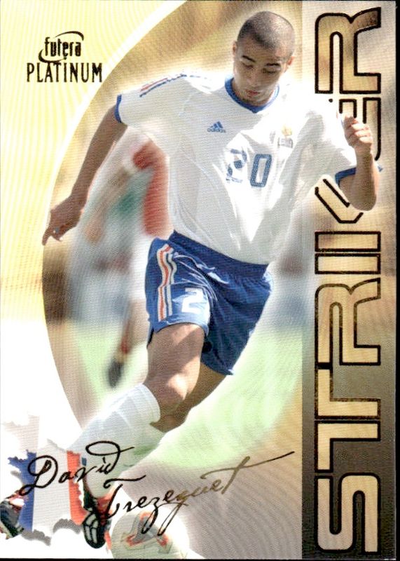 2003 Futera Platinum David Trezeguet #23