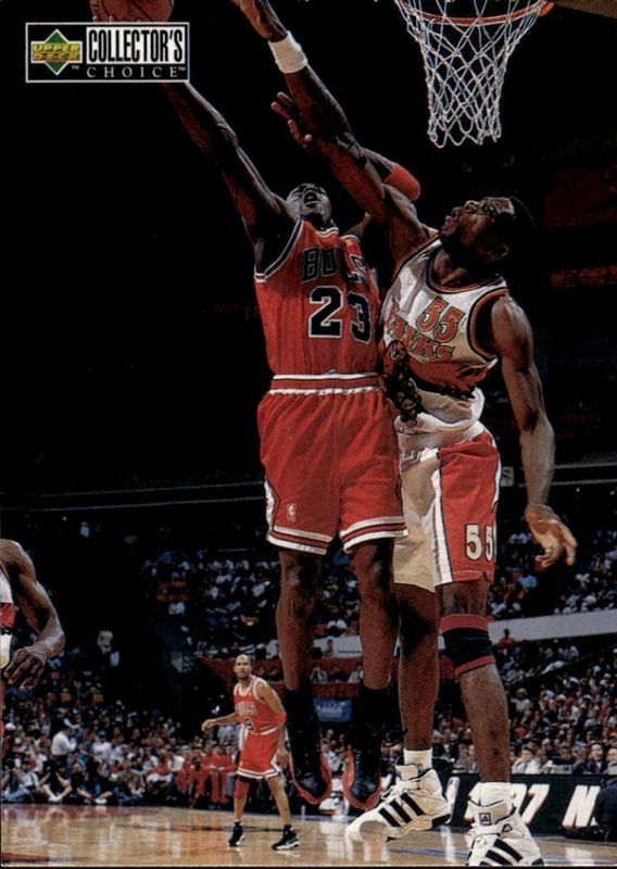 1997-98 Upper Deck Collector's Choice Michael Jordan Michael's Magic #386 Bulls