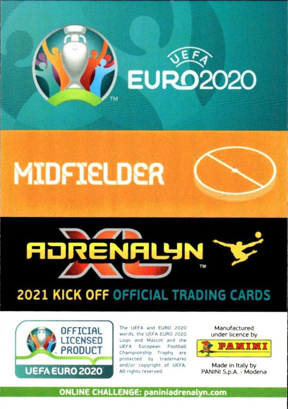 2021 Panini Adrenalyn XL UEFA Euro 2020 - Kick Off Georginio Wijnaldum #267