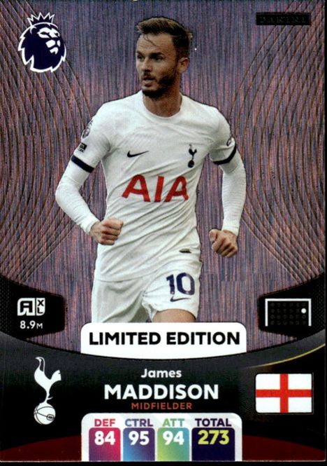 Hovedbilde ADRENALYN XL PREMIER LEAGUE 2024 - JAMES MADDISON ...