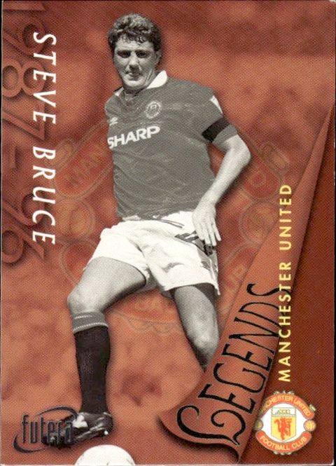 Main Image FUTERA-MANCHESTER UNITED 1997- #047-LEGENDS-STEVE ...