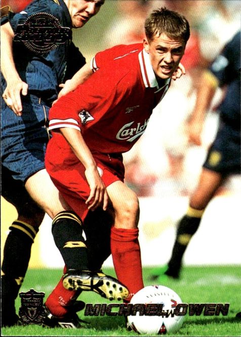 Hovedbilde Michael Owen ROOKIE Merlin Premier Gold 99