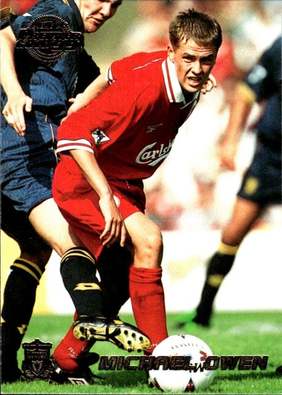 Michael Owen ROOKIE Merlin Premier Gold 99